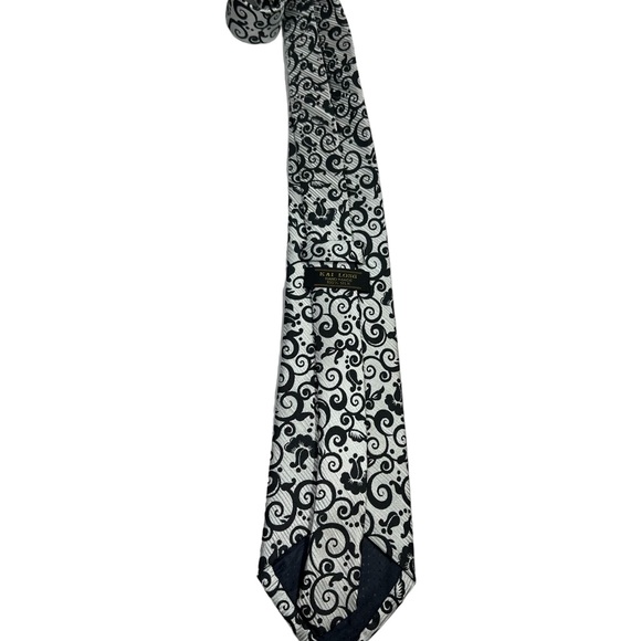 NWOT…KAI LONG HAND MADE SILK TIE. 100% WOOL YEAR ROUND TIE. - Picture 7 of 8